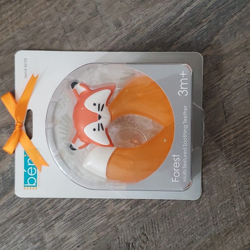 Benir Forest Fox Soothing Teether